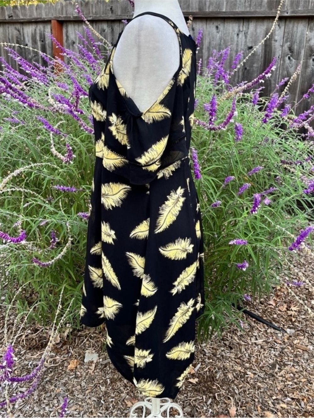 Beauty and the Beast Mirror Mirror Feather Dress by Disney - Size Medium - Picture 7 of 14
